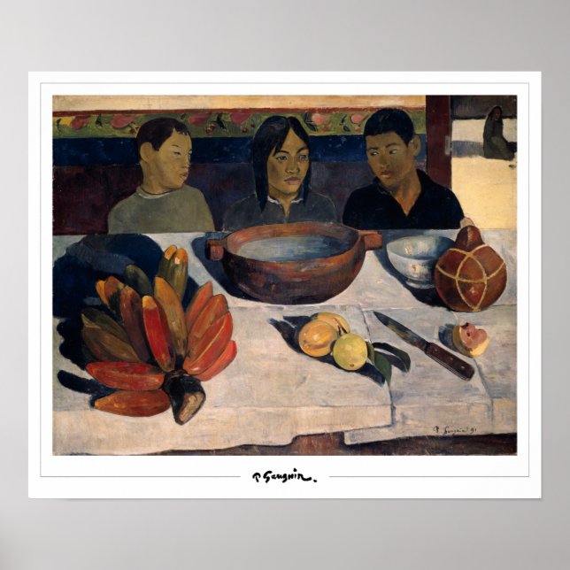 Poster Paul Gauguin Zedign Cartaz de Arte #151 (Frente)
