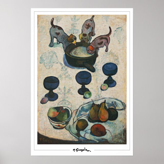 Poster Paul Gauguin Zedign Cartaz de Arte #262 (Frente)