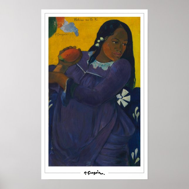 Poster Paul Gauguin Zedign Cartaz de Arte #375 (Frente)