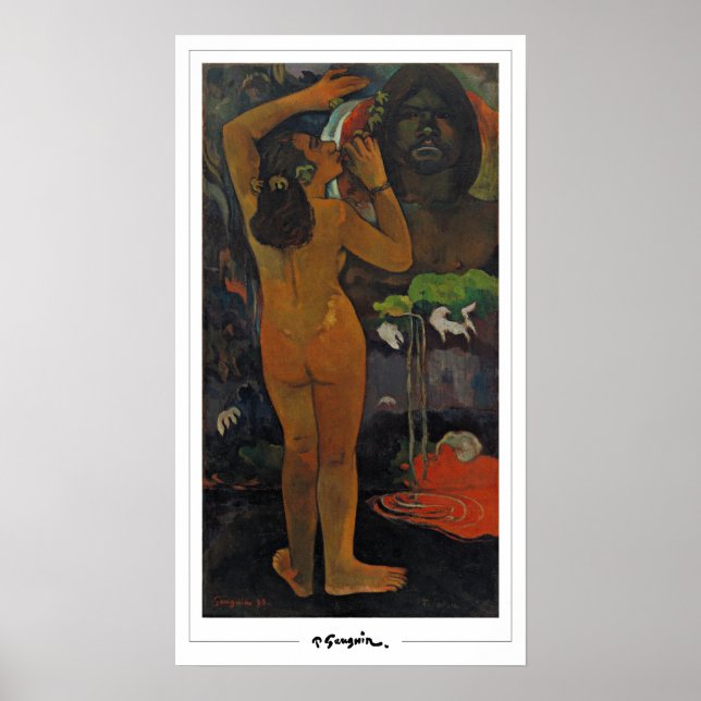 Poster Paul Gauguin Zedign Cartaz de Arte #502 (Frente)