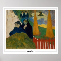 Paul Gauguin Zedign Cartaz de Arte #644