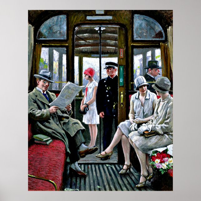 Poster Paul-Gustave Fischer - Trama de Copenhaga (Frente)