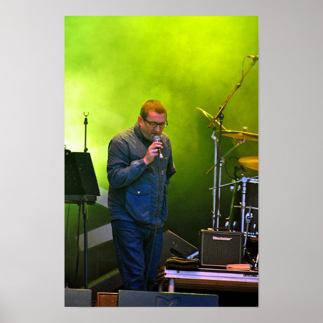 Poster Paul Heaton Executando Live In Concert (Frente)
