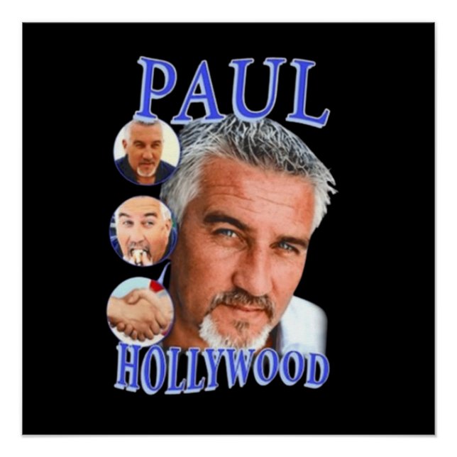 Pôster Paul Hollywood (Frente)
