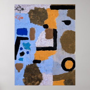 Poster Paul Klee Abstrato pintura de arte moderna