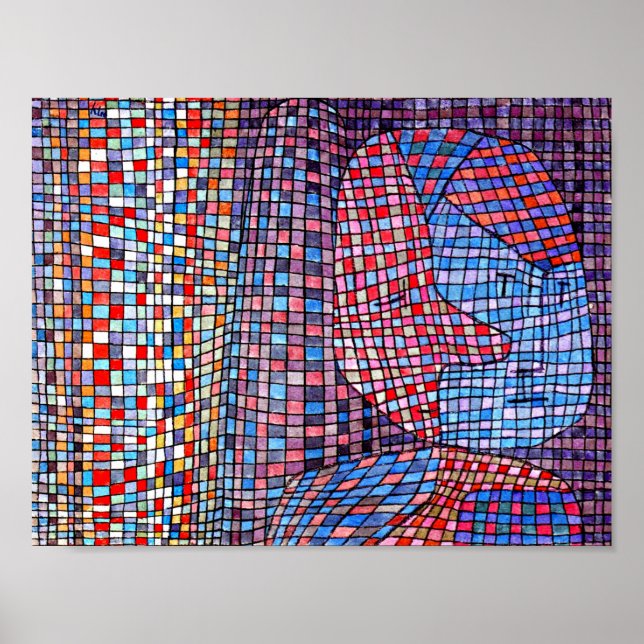 Poster Paul Klee - Abstruse, (Frente)