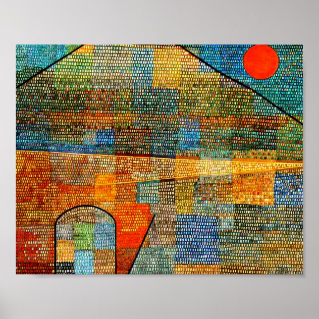 Poster Paul Klee, Ad Parnassus, (Frente)