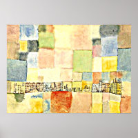 Paul Klee art - Neuer Stadtteil em M