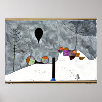 Paul Klee art: Pintura de inverno