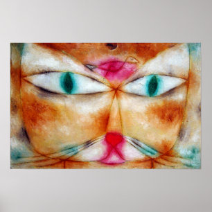 Pôster Paul Klee Cat e Bird