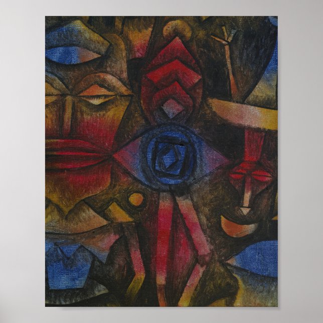 Poster Paul Klee Collection of Figurines (Frente)