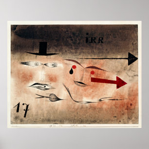 Poster Paul Klee - Dezessete, Louco,
