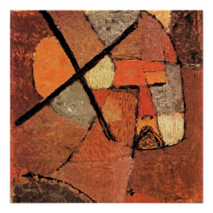 Pôster Paul Klee - Esmagado da Lista