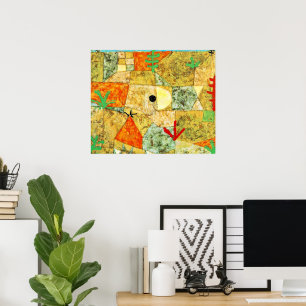 Poster Paul Klee - Jardins do Sul,