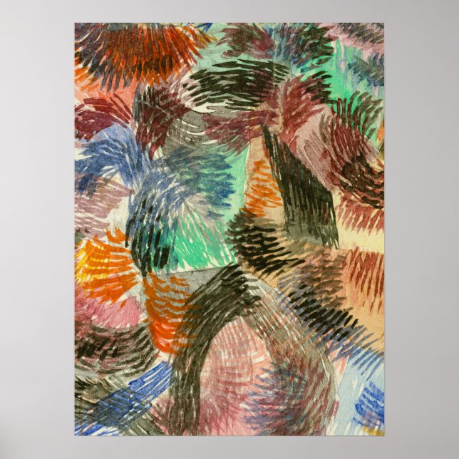 Poster Paul klee Libido of the Forest (Frente)