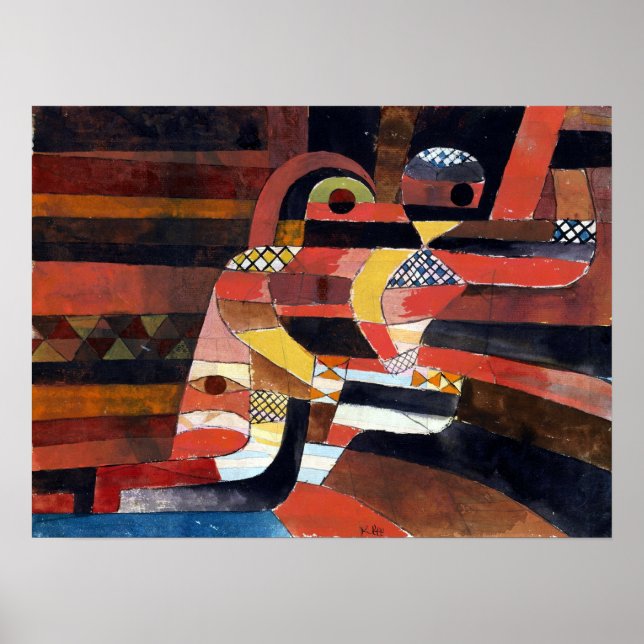 Poster Paul Klee Lovers (Frente)