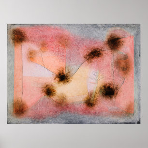 Poster Paul Klee - Plantas Resistentes