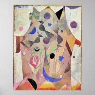 Poster Paul Klee - Rouxinóis Persas,