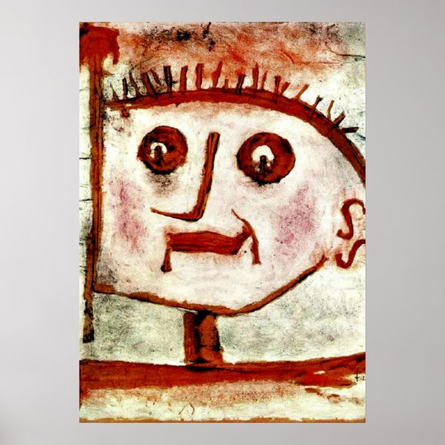 Poster Paul Klee - Uma Alegoria da Propaganda (Frente)