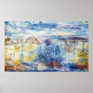 Pôster Paul Klee Vista uma plaza de Una