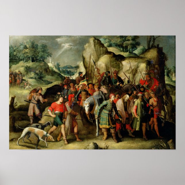 Poster Paul Led para Damasco após sua conversão (Frente)