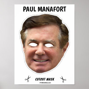 Poster PAUL MANAFORT Halloween Mask
