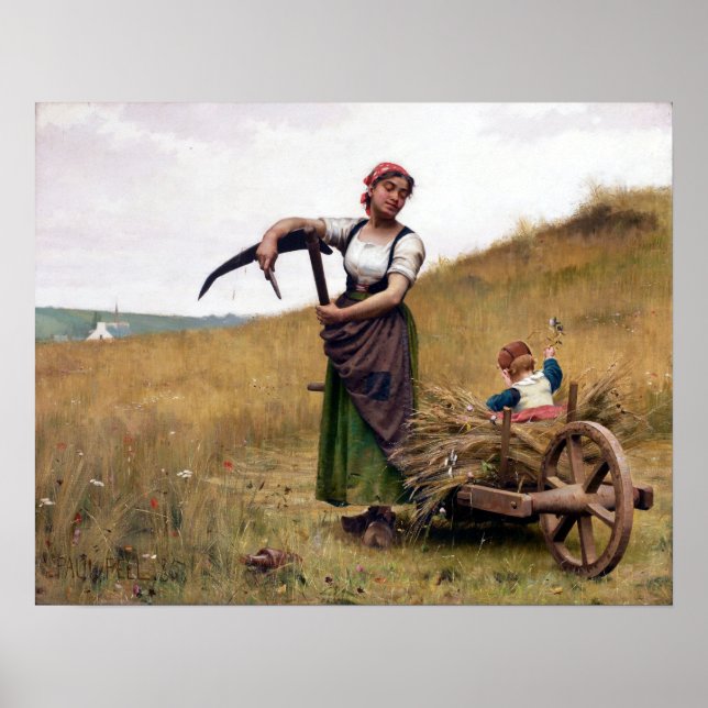 Poster Paul Peel Adoration (Frente)