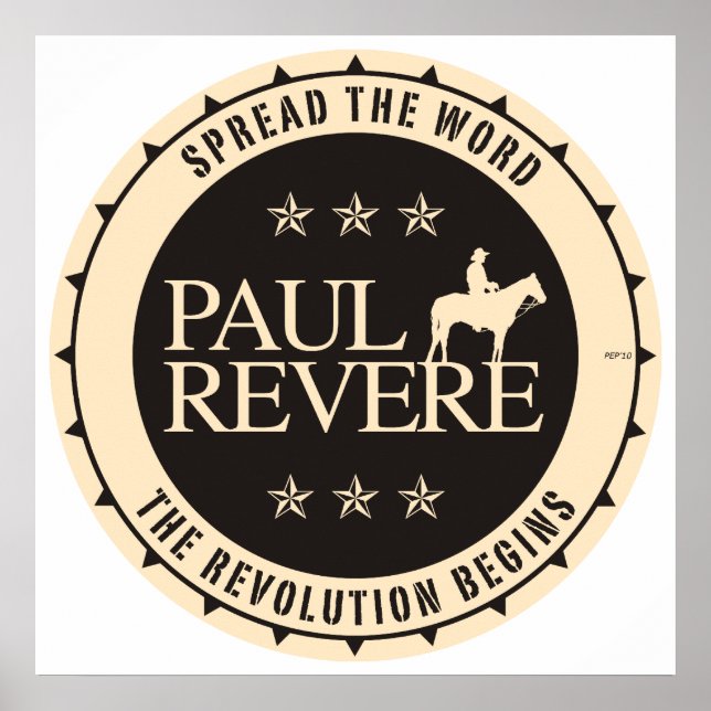 Pôster Paul Revere (Frente)