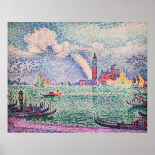 Poster Paul Signac - Arco-Íris, Veneza
