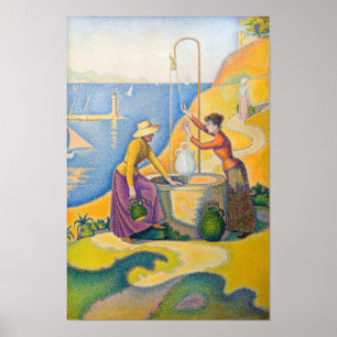 Poster Paul Signac - Mulheres ao Poço