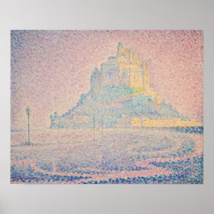 Poster Paul Signac - Santo de montagem Michel Fog e Sun