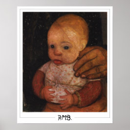 Poster Paula Modersohn-Becker Zedign Cartaz de Arte #139
