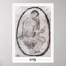 Poster Paula Modersohn-Becker Zedign Cartaz de Arte #187