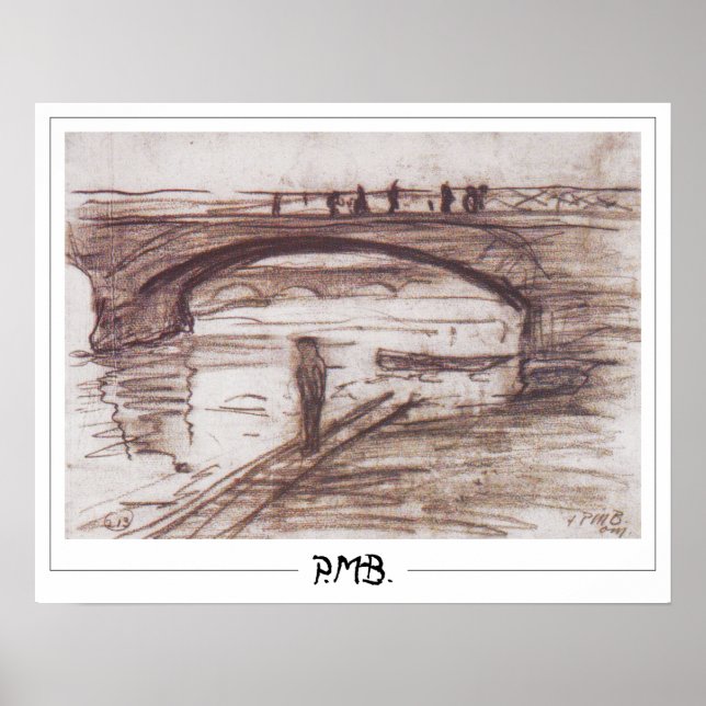 Poster Paula Modersohn-Becker Zedign Cartaz de Arte #37 (Frente)