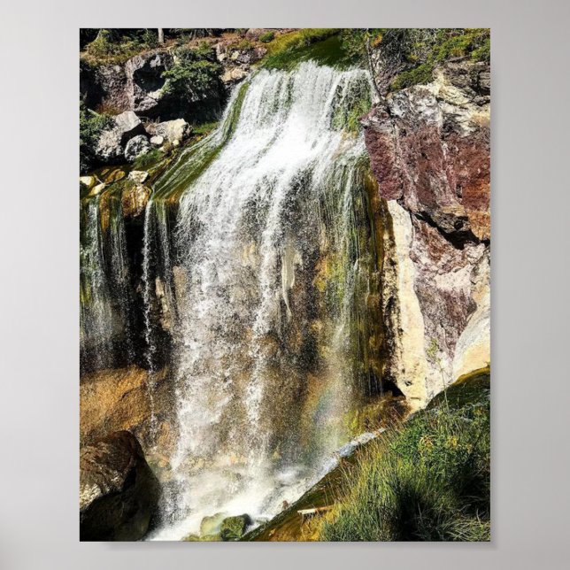 Poster Paulina Creek Falls, Oregon (Frente)