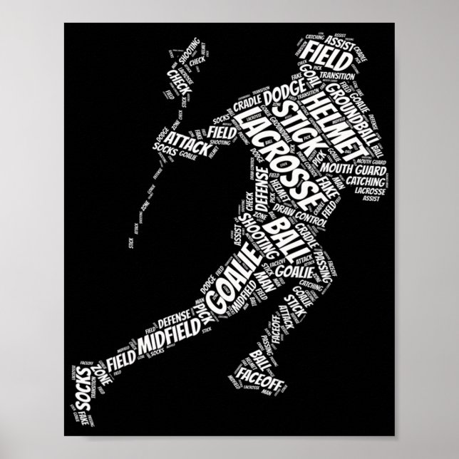 Poster paus de lacrosse para rapazes Esporte e Malhação l (Frente)
