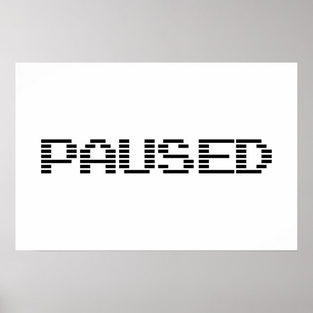 POSTER PAUSADO (Frente)