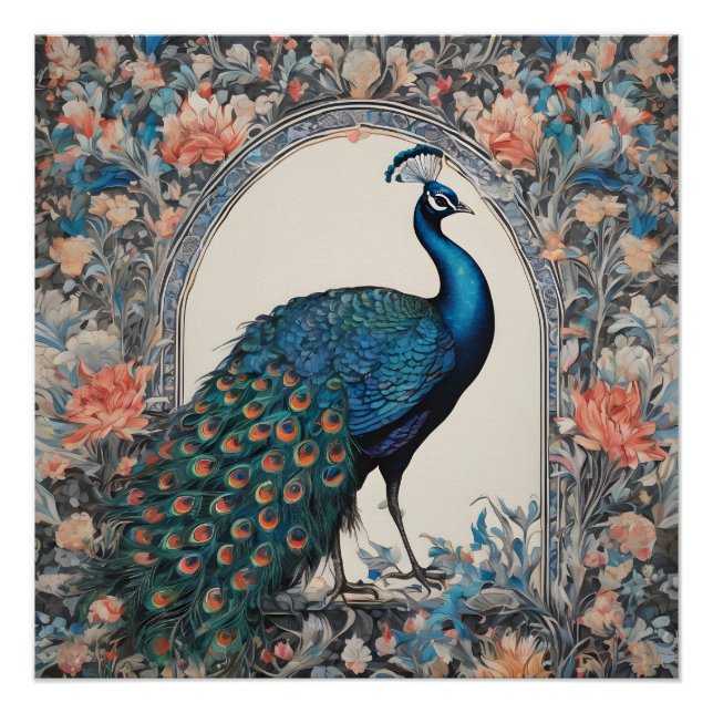 Pôster Pavão n.o 10 (Frente)