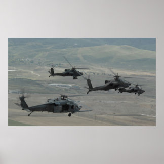 Pôster Pave Hawks e Apaches