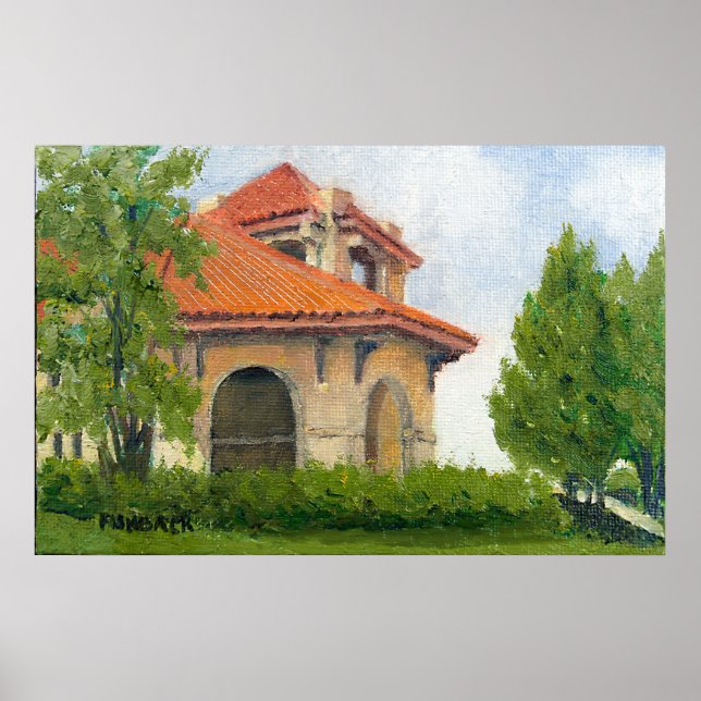 Pôster Pavilhão Justo do Mundo de 1904 - Rua Louis (Frente)