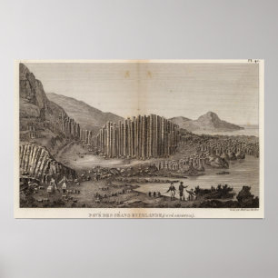 Pôster Pavimente en Irlande do DES Geans