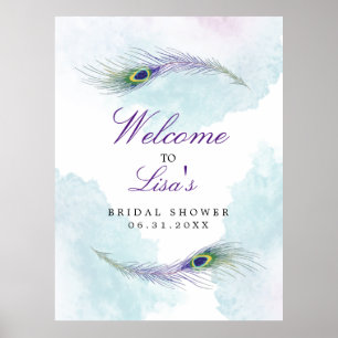 Poster Pavock Feather Personalizado SIgn