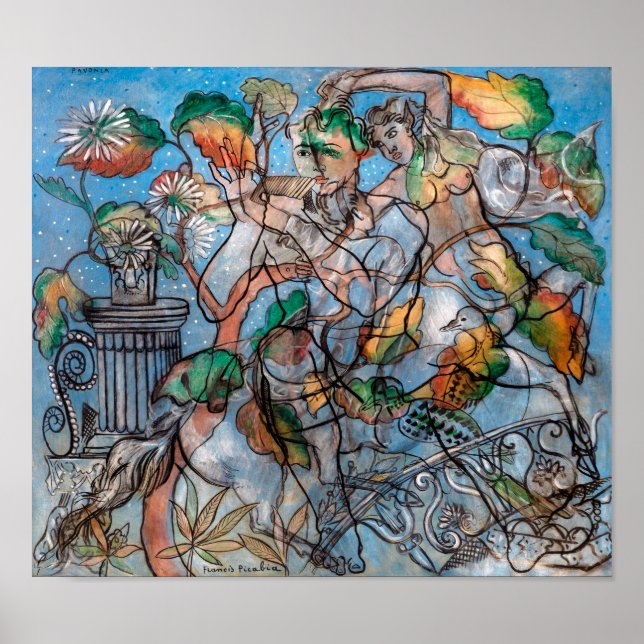 Poster Pavonia | Francis Picabia | (Frente)