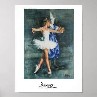 Pôster Payaso y Bailarina, by Ruiperez