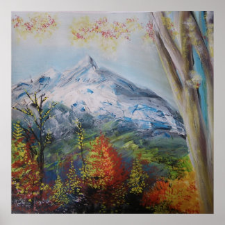 Pôster Paysage des Alpes 3