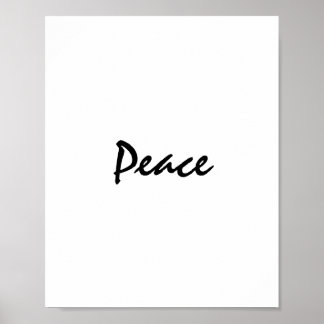 Poster Paz