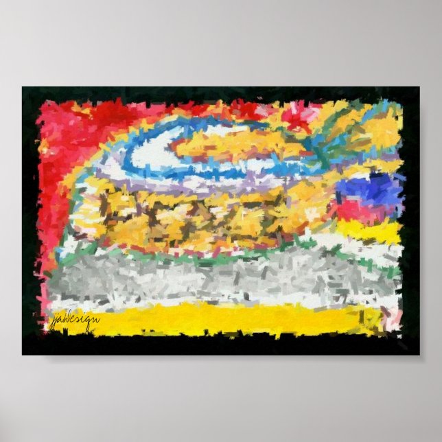 Poster Paz a distância. (Frente)