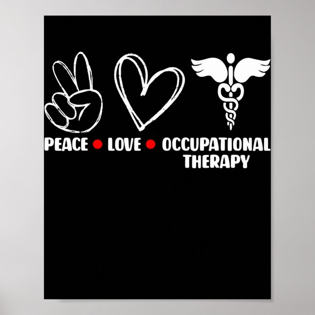Poster Paz Ame Para Terapêutica Ocupacional (Frente)