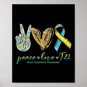 Poster Paz Amor Cura a Sindroma da Consciência