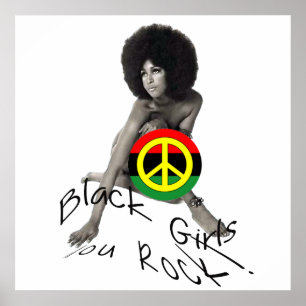 Poster Paz, amor e felicidade